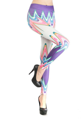 Lava Wave Best Fit Leggings - Best-Fit-Leggings
 - 1