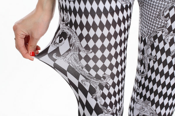 Royal Checker Best Fit Leggings