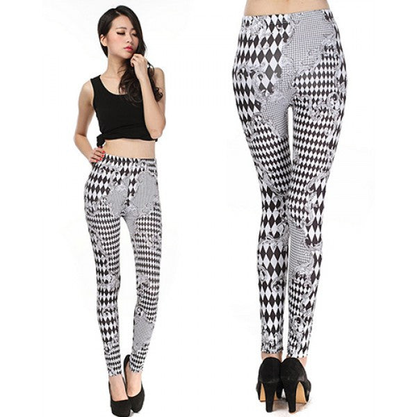 Royal Checker Best Fit Leggings