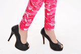 ‎Dazzle Pink Camouflage Best Fit Leggings