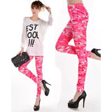 ‎Dazzle Pink Camouflage Best Fit Leggings